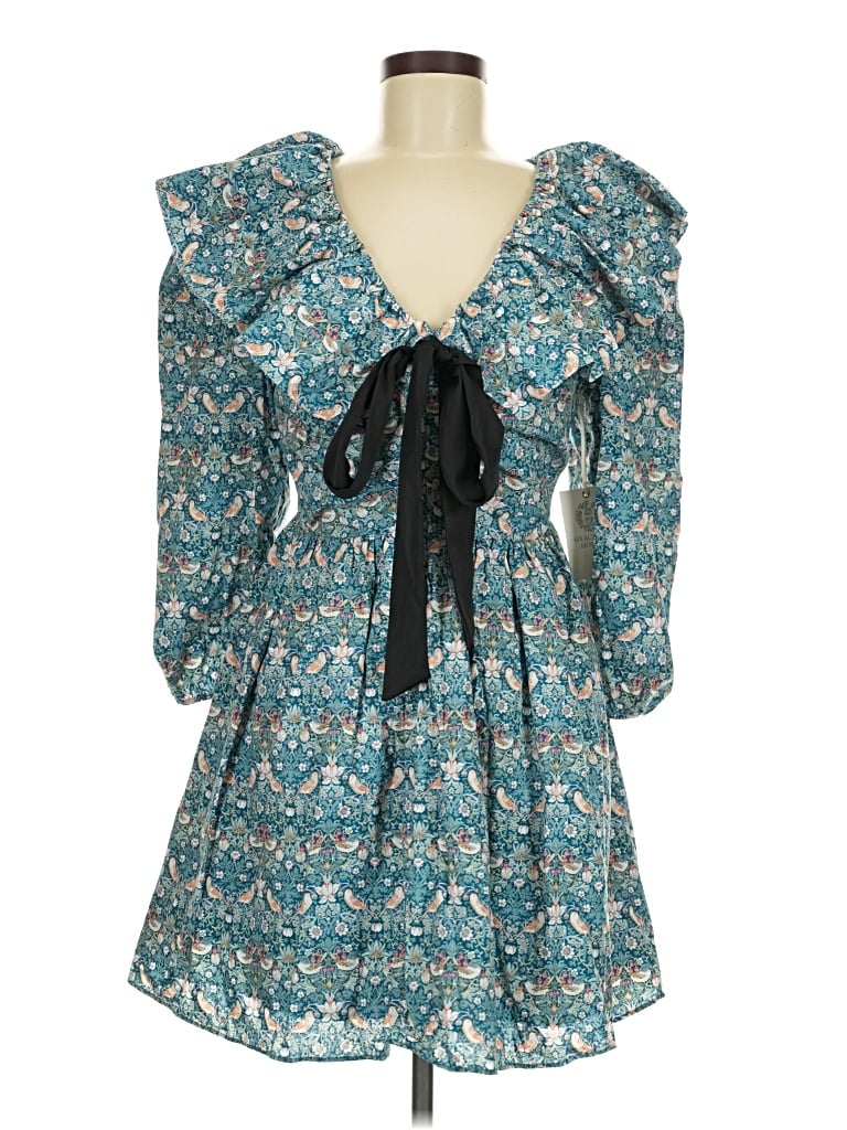 Hyacinth House Casual Dress In Teal