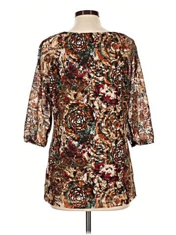 Fashion Bug 3/4 Sleeve Blouse (view 2)