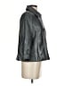 Alfani 100% Leather Black Coat Size S - photo 4