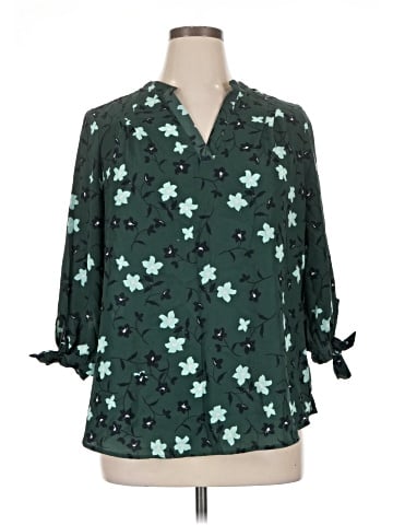 Molly & Isadora 3/4 Sleeve Blouse (view 1)