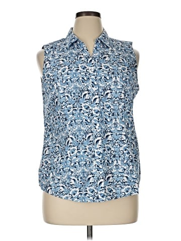 Talbots Outlet Sleeveless Button-Down Shirt (view 1)