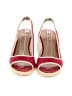 J.Crew Red Wedges Size 6 - photo 2