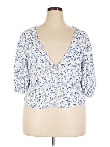 H&M 3/4 Sleeve Blouse (view 1)