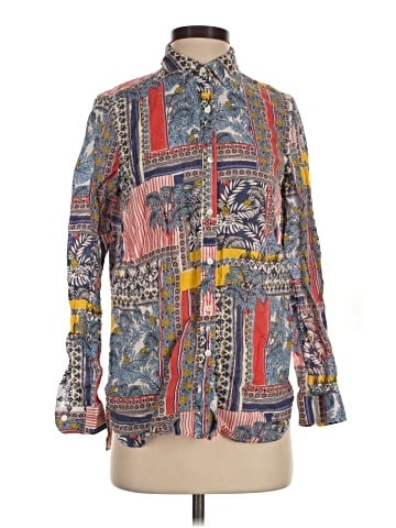 J. McLaughlin Long Sleeve Button-Down Shirt (view 1)