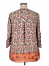 Daniel Rainn 100% Polyester Orange 3/4 Sleeve Blouse Size 1X - photo 2