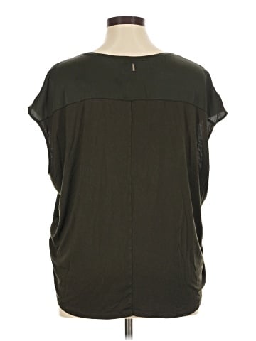 White House Black Market Short Sleeve Blouse (view 2)