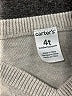 Carter's Hearts Yellow Pullover Sweater Size 4T - photo 3
