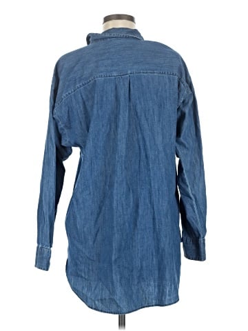 Ann Taylor LOFT Long Sleeve Button-Down Shirt (view 2)