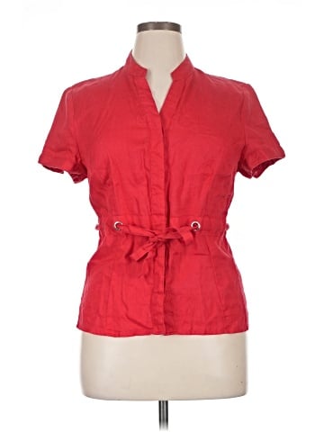Saint Tropez West Short Sleeve Blouse (view 1)