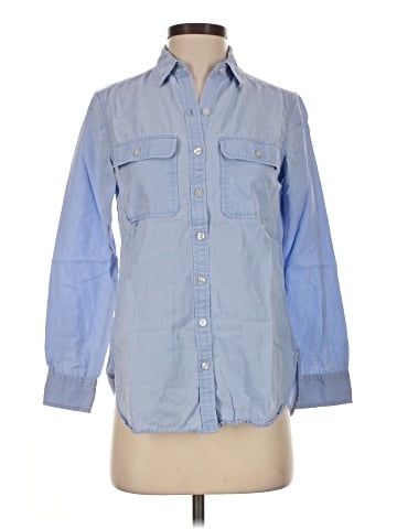 Banana Republic 3/4 Sleeve Button-Down Shirt (view 1)