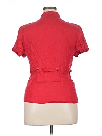 Saint Tropez West Short Sleeve Blouse (view 2)