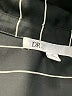 DR2 Stripes Black 3/4 Sleeve Button-Down Shirt Size M - photo 7