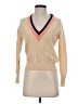 Sandro Color Block Tan Pullover Sweater Size S (estimated) - photo 1