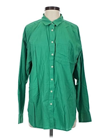Lands' End Long Sleeve Button-Down Shirt (view 1)