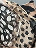 Umgee Animal Print Brown Long Sleeve Blouse Size S - photo 8