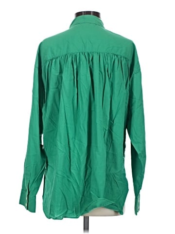 Lands' End Long Sleeve Button-Down Shirt (view 2)