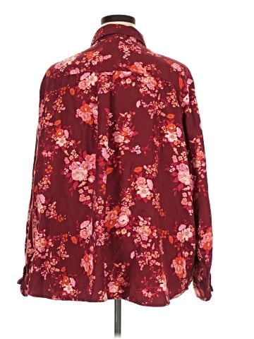 Woman Within Long Sleeve Blouse (view 2)