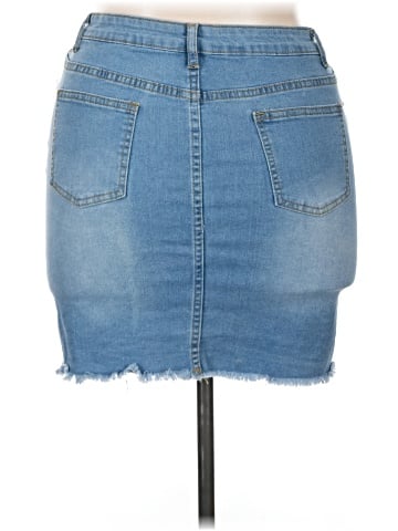 Unbranded Denim Skirt (view 2)