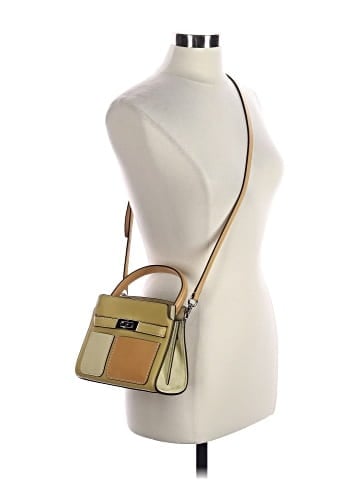 Tory Burch Leather Satchel (view 2)