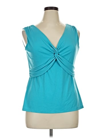 Metrostyle Sleeveless Blouse (view 1)