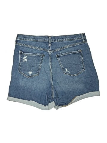 a.n.a. A New Approach Denim Shorts (view 2)
