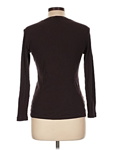 Ann Taylor LOFT Long Sleeve Henley (view 2)