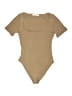 OAK + FORT Tan Bodysuit Size S - photo 1