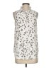 Ann Taylor 100% Polyester Ivory Sleeveless Blouse Size S - photo 1