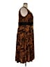 Perceptions Brown Casual Dress Size 2X - photo 4