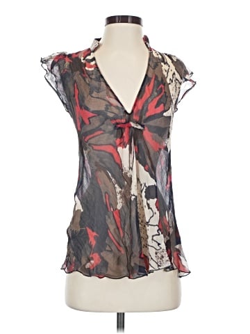 Diane von Furstenberg Sleeveless Silk Top (view 1)
