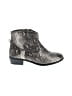 Cat & Jack Gray Ankle Boots Size 3 (youth) - photo 1
