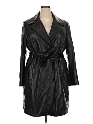 Wilsons Leather Trenchcoat (view 1)