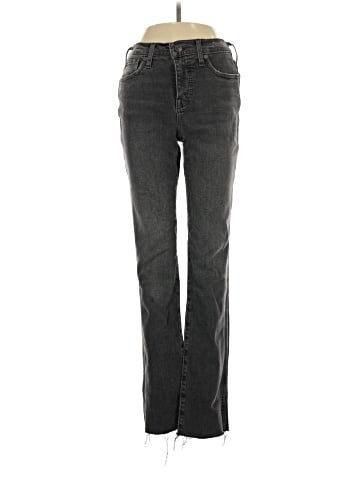 Madewell Mid-Rise Stovepipe Jeans in Armand Wash: Raw-Hem Edition (view 1)