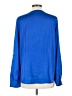 Outback Red 100% Polyester Blue Long Sleeve Blouse Size L - photo 2