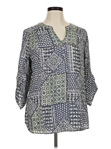 Kim Rogers 3/4 Sleeve Blouse (view 1)