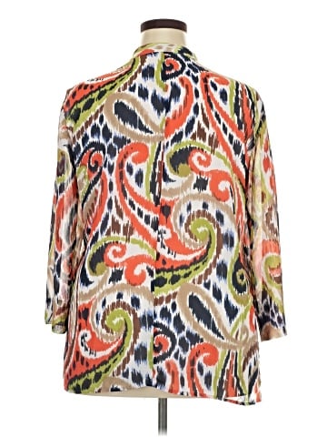 Alfred Dunner 3/4 Sleeve Blouse (view 2)