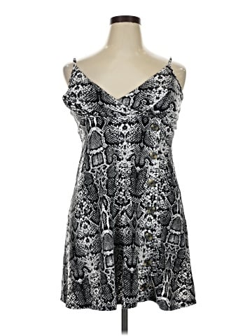 Planet Gold Cocktail Dress (view 1)