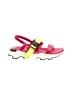 Sorel Color Block Pink Sandals Size 10 - photo 1