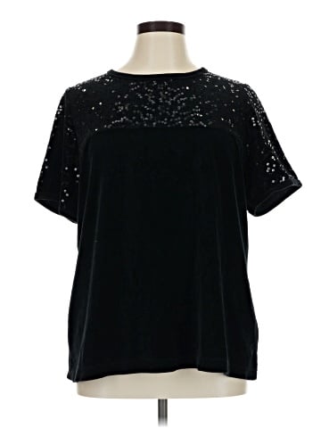 Quacker Factory Short Sleeve Top (view 1)