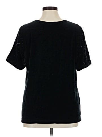 Quacker Factory Short Sleeve Top (view 2)