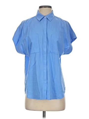 Caslon Short Sleeve Blouse (view 1)