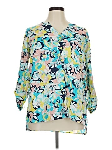 Kim Rogers 3/4 Sleeve Blouse (view 1)