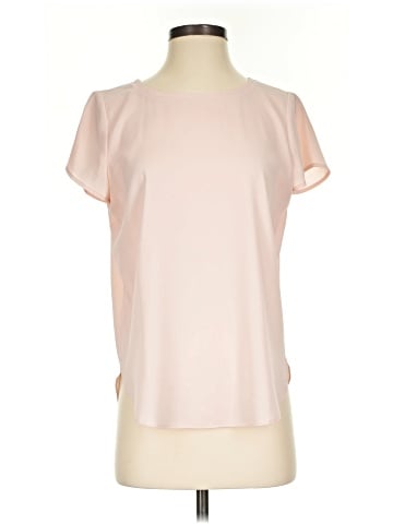Ann Taylor Short Sleeve Blouse (view 1)