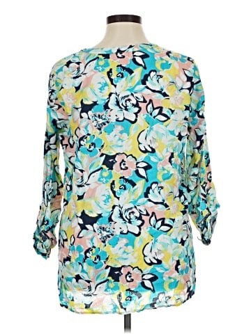 Kim Rogers 3/4 Sleeve Blouse (view 2)