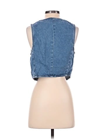 Zara Denim Vest (view 2)