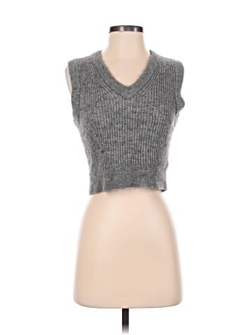 Madewell The Fineloft Shrunken Sweater Vest (view 1)