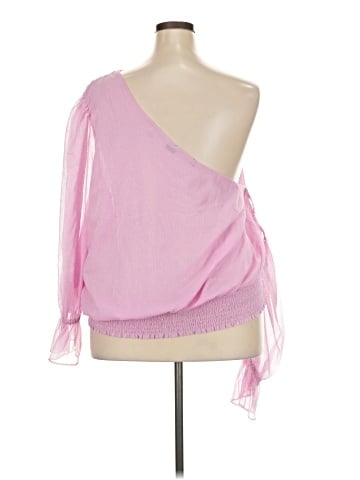 New York & Company 3/4 Sleeve Blouse (view 2)