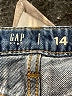 Gap Kids 100% Cotton Blue Jeans Size 14 - photo 3