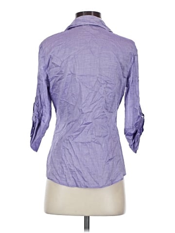 Ann Taylor Factory 3/4 Sleeve Button-Down Shirt (view 2)