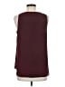 Mossimo 100% Polyester Burgundy Sleeveless Blouse Size M - photo 2
